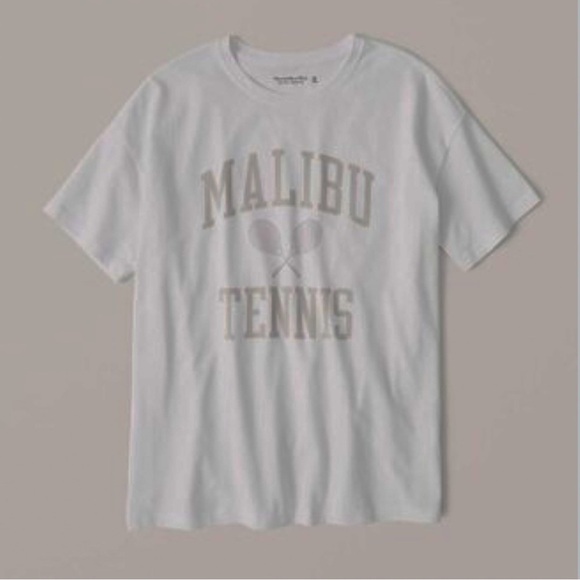 ABERCROMBIE & Fitch Tennis Club T Shirt - Picture 1 of 4